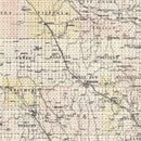 Vintage Map of Custer County, Nebraska 1904