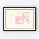 Vintage Map of Greenwood, Missouri 1904