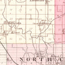 Vintage Map of Greene County, Missouri 1904