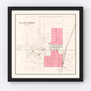 Vintage Map of Walnut Grove, Missouri 1904