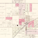 Vintage Map of Republic, Missouri 1904