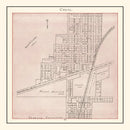 Vintage Map of Cecil, Ohio 1905