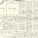 Vintage Map of Grover Hill, Ohio 1905