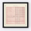 Vintage Map of Haviland, Ohio 1905