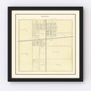 Vintage Map of Latty, Ohio 1905
