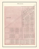 Vintage Map of Melrose, Ohio 1905