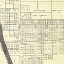Vintage Map of Oakwood, Ohio 1905