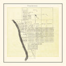 Vintage Map of Oakwood, Ohio 1905