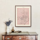 Vintage Map of Payne, Ohio 1905