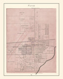 Vintage Map of Payne, Ohio 1905