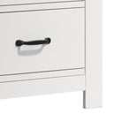 Cassini - 2 Drawer Nightstand Bedside Table - White by Unique Piece Furniture