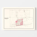 Vintage Map of Augusta, Missouri 1905