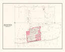 Vintage Map of Augusta, Missouri 1905