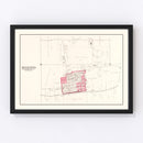 Vintage Map of Augusta, Missouri 1905