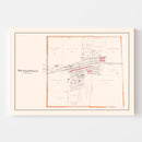 Vintage Map of Wentzville, Missouri 1905