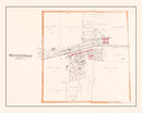 Vintage Map of Wentzville, Missouri 1905