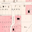 Vintage Map of Howell, Missouri 1905