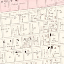 Vintage Map of Portage des Sioux, Missouri 1905