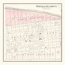 Vintage Map of Portage des Sioux, Missouri 1905