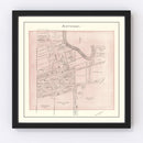 Vintage Map of Ida County, Iowa 1906