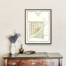 Vintage Map of Battle Creek, Iowa 1906