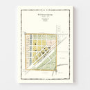 Vintage Map of Battle Creek, Iowa 1906