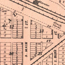 Vintage Map of Waushara County, Wisconsin 1906