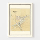Vintage Map of Darien, Wisconsin 1907