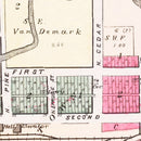 Vintage Map of Valparaiso, Nebraska 1907