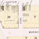 Vintage Map of Prague, Nebraska 1907