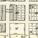 Vintage Map of Bancroft, Nebraska 1908