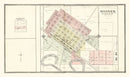 Vintage Map of Wisner, Nebraska 1908