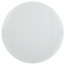 Bucknell 3-piece Round Drop Leaf Dining Table Set White