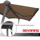 Advaning FS Series Freestanding Dual-Deploying Manual Retractable Awning [FS1110/1410] (SAK62975)