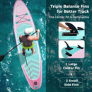 10 Feet Inflatable Stand up Paddle Board with 3 Fins and Adjustable Paddle-S by LJGDeals