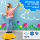 11 Pieces Kids Stepping Stone Square Stackable Indoor Outdoor-Multicolor