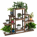6-Tier Flower Wood Stand Plant Display Rack Storage Shelf by LJGDeals