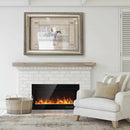 40-Inch Electric Fireplace Recessed with Thermostat by DirectDeals