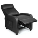 Recliner Sofa Wingback Chair with Massage Function by LJGDeals