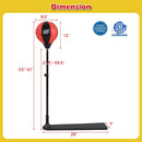 Kids Punching Bag with Adjustable Stand and Boxing Gloves by LJGDeals