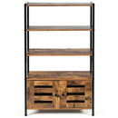 Industrial Storage Shelf with 2 Shutter Doors by LJGDeals