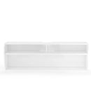 48.5 Inch 2 Tier Modern Wall Mounted Hanging Floating Shelf by LJGDeals