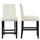 25 Inch Kitchen Chairs w/ Rubber Wood Legs by LJGDeals
