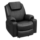 Electric Power Lift Leather Massage Sofa by LJGDeals