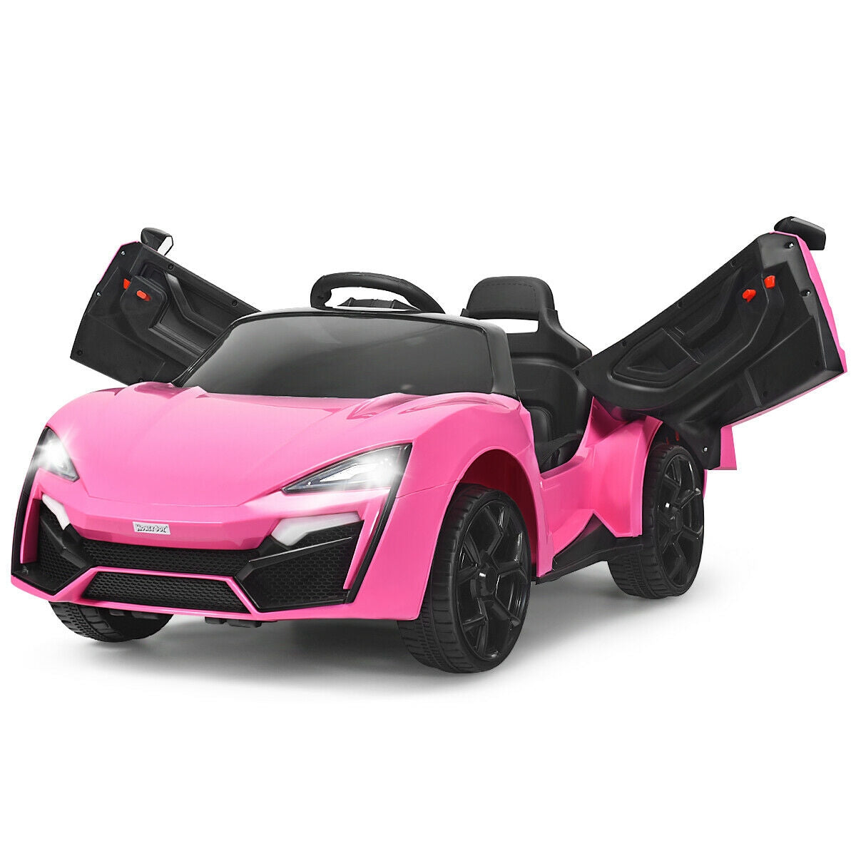 12V 2.4G RC Electric Vehicle with Lights-Pink, photo 8 of 8