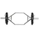 56 Inch Olympic Hexagon Deadlift Trap Bar with Folding Grips Powerlifting by LJGDeals