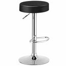 1 PC Round Bar Stool Adjustable Swivel Pub Chair by LJGDeals