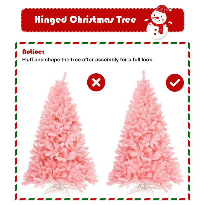 7.5 Feet Hinged Artificial Christmas Tree Full Fir Tree, photo 8 of 8