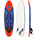 6 Feet Surfboard with 3 Detachable Fins by LJGDeals