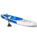 10 Feet Inflatable Stand Up Paddle Board 6 Inches Thick with Backpack Leash Aluminum Paddle by LJGDeals